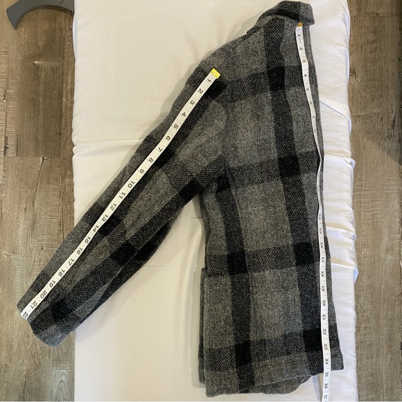 JOURNAL STANDARD x Harris Tweed men’s gray plaid suit, JP M (US ~36S) - Picture 8 of 16